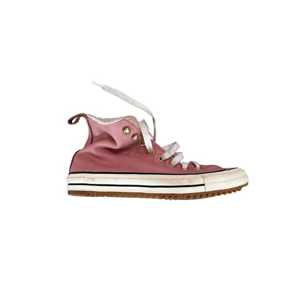 Converse Chuck Taylor All Star Womens Pink Leather Hiker Hi Top Sneakers Size 10 - Picture 2 of 7